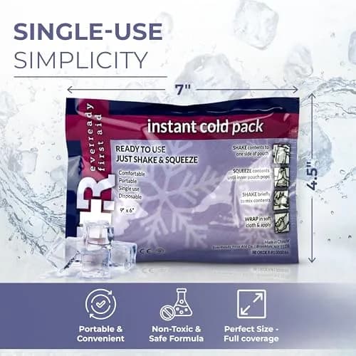Ever Ready First Aid Instant Cold Compress 6 Pack | 12.7cm x 17.8cm (5" x 7") thumbnail 3