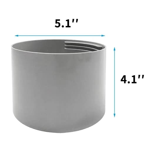 Qualward 5 Inch AC Hose Extension Coupler | Connects 5" Portable AC Exhaust Hoses thumbnail 2