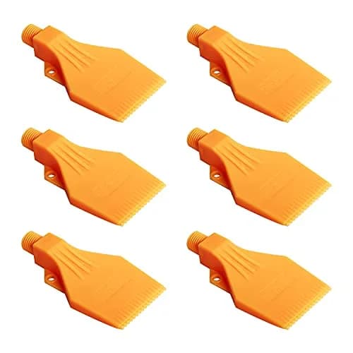 Aopin G1/4 Male Thread Flat Air Nozzle Set, 6 Pcs | 89mm x 46.4mm, ABS Plastic thumbnail 1