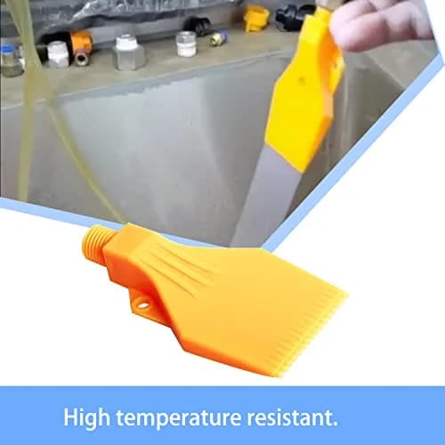 Aopin G1/4 Male Thread Flat Air Nozzle Set, 6 Pcs | 89mm x 46.4mm, ABS Plastic thumbnail 4