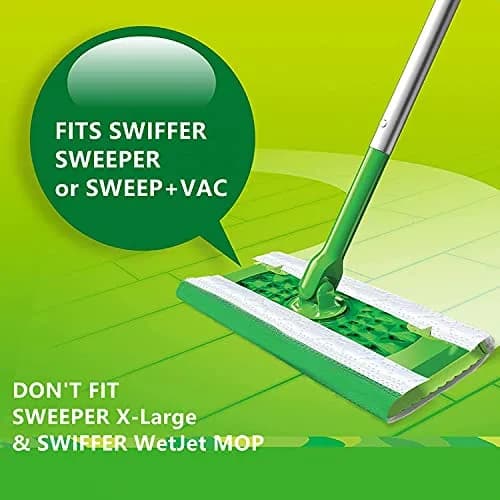 BECORRECT Wet Mopping Pad Refills for Swiffer Sweeper 30 Count (1.43 lb) | Compatible with Swiffer Sweeper & Sweep+Vac thumbnail 5