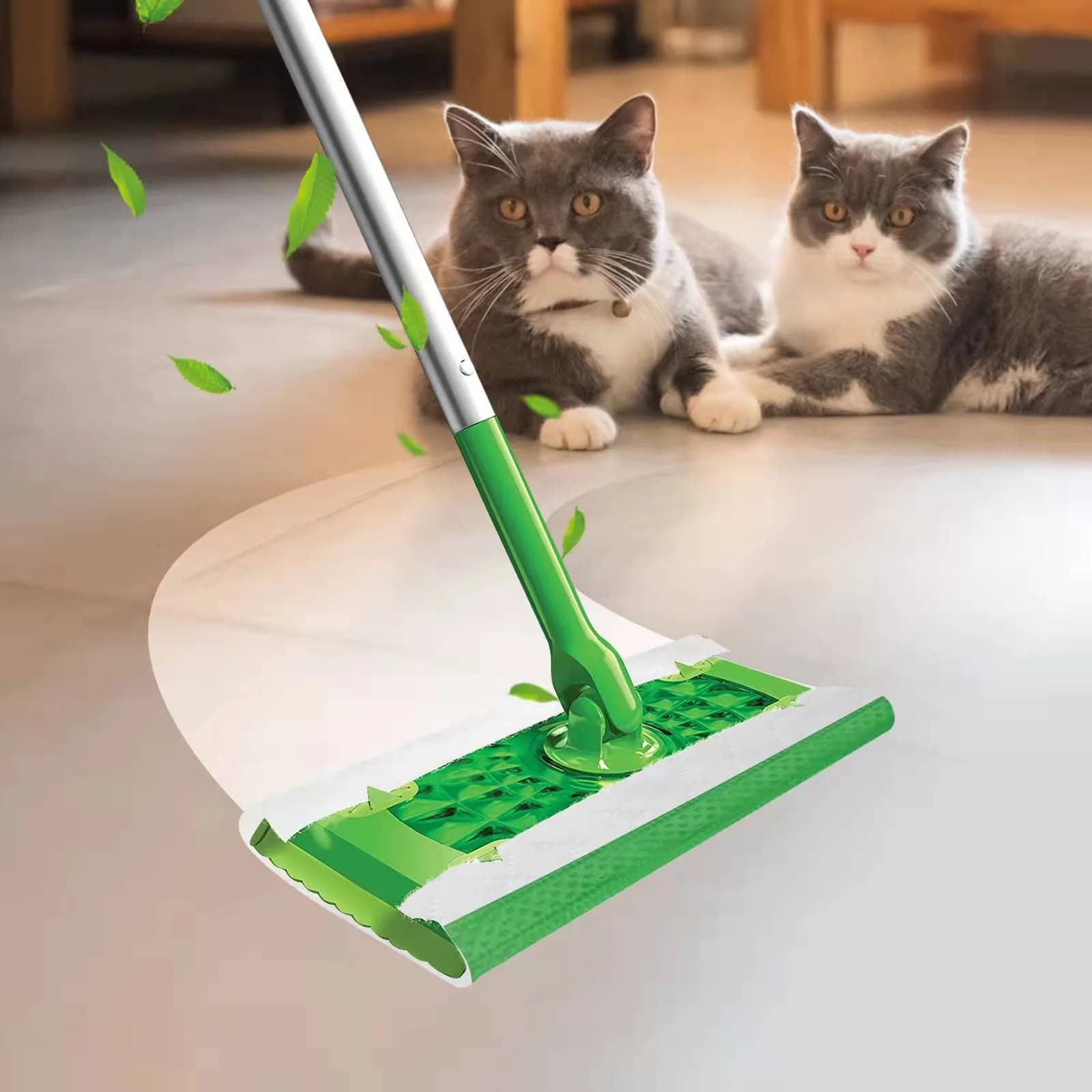 BECORRECT Wet Mopping Pad Refills for Swiffer Sweeper 30 Count (1.43 lb) | Compatible with Swiffer Sweeper & Sweep+Vac - view 2