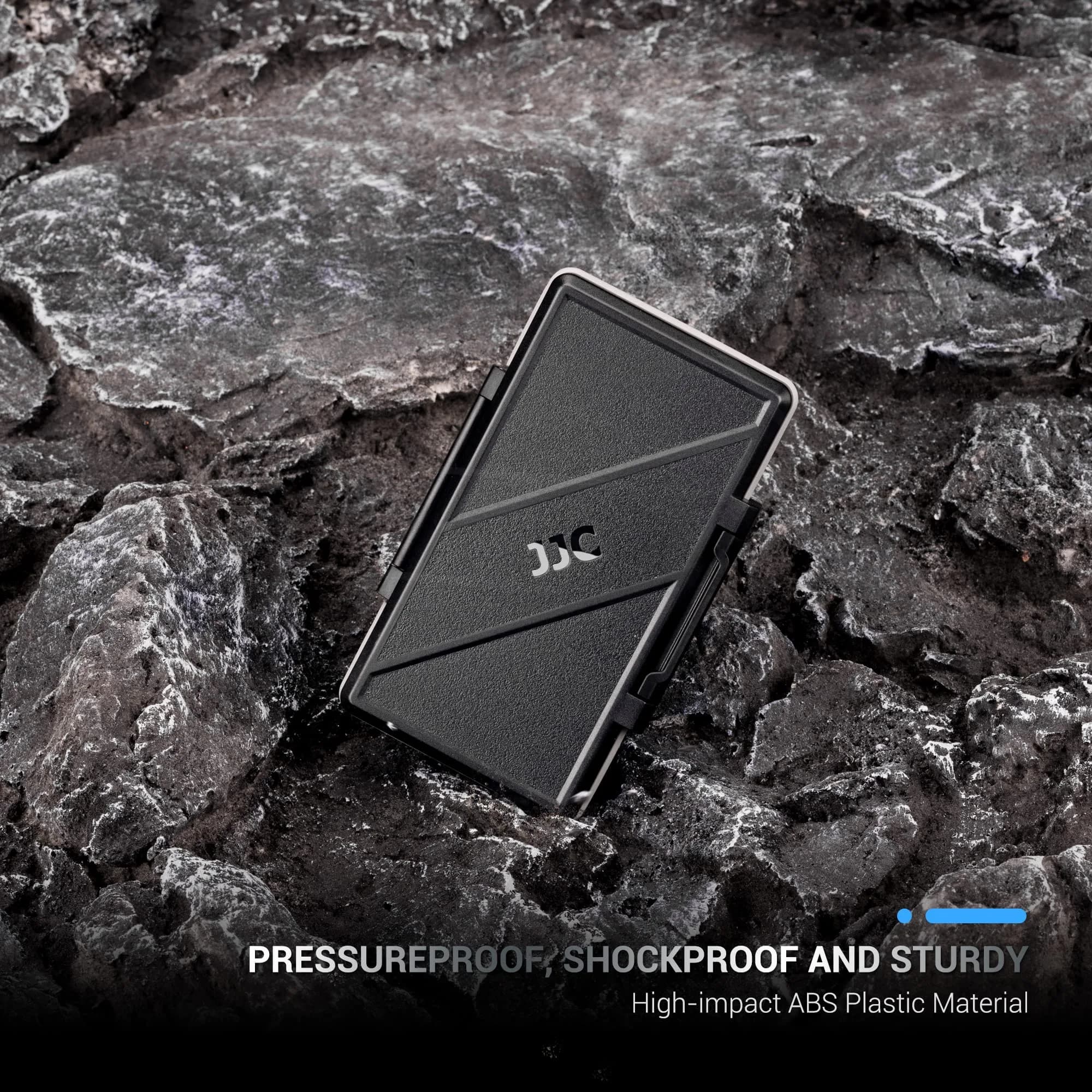 JJC 30 Slots Micro SD Card Case with Index Label | Water Resistant & Shockproof Organizer - view 5