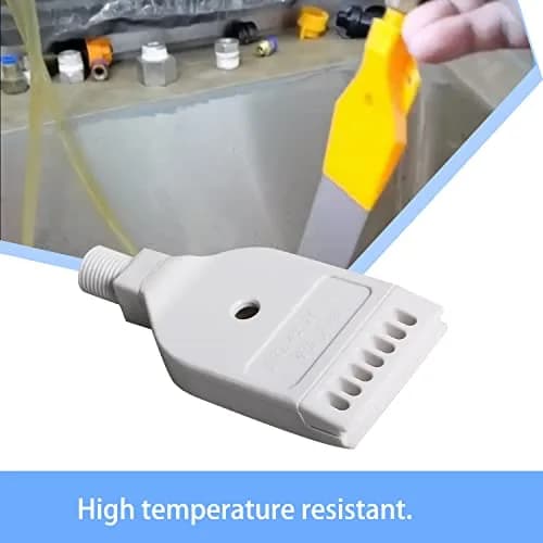 Aopin G1/4 Male ABS Wind Nozzle - Flat Air Jet, 92mm x 42mm | 2 Pcs for Dust Removal & Air Drying thumbnail 5