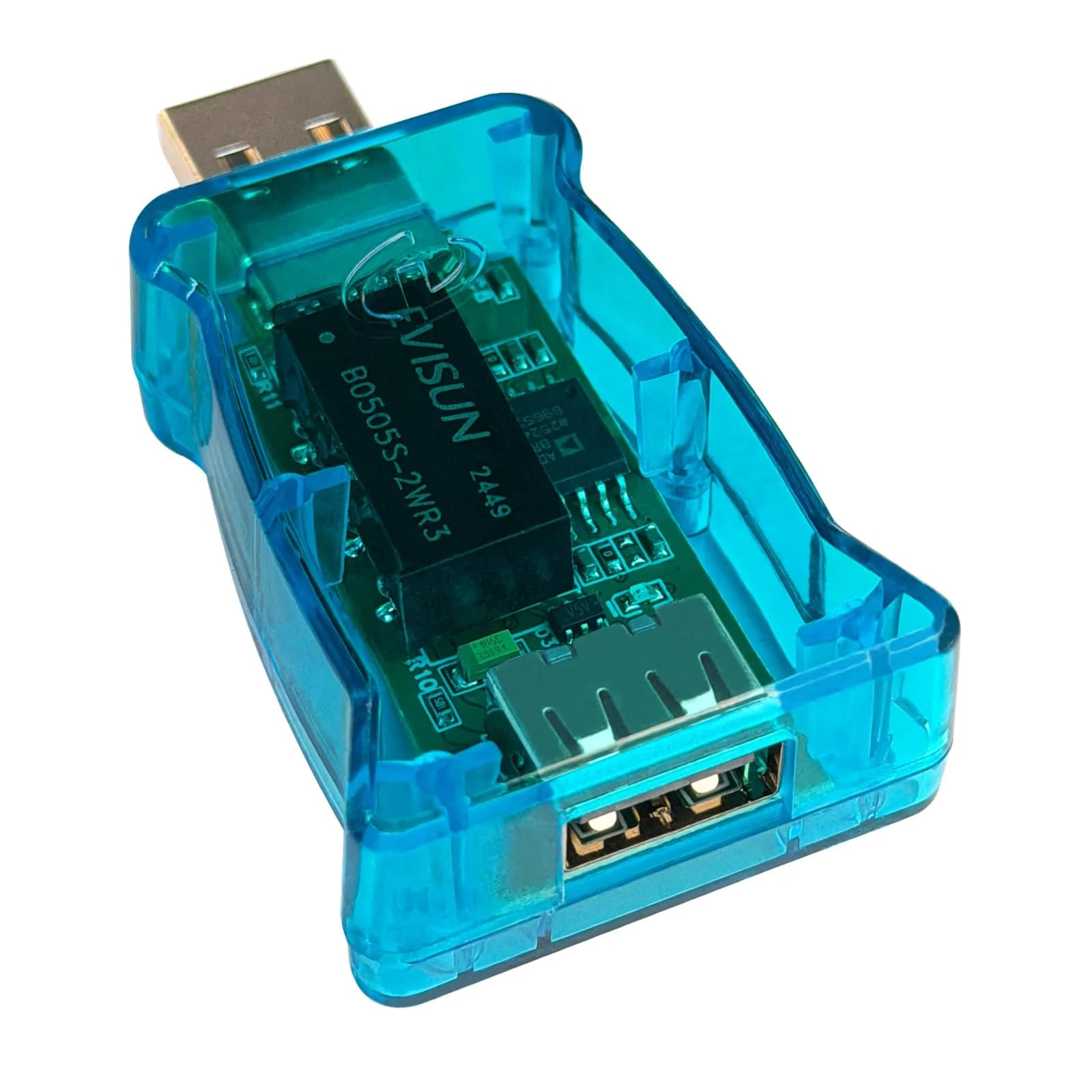 DSD TECH SH-G01A USB Isolator with ADUM3160 Chip 12Mbps | Industrial USB Noise Filter — 12Mbps