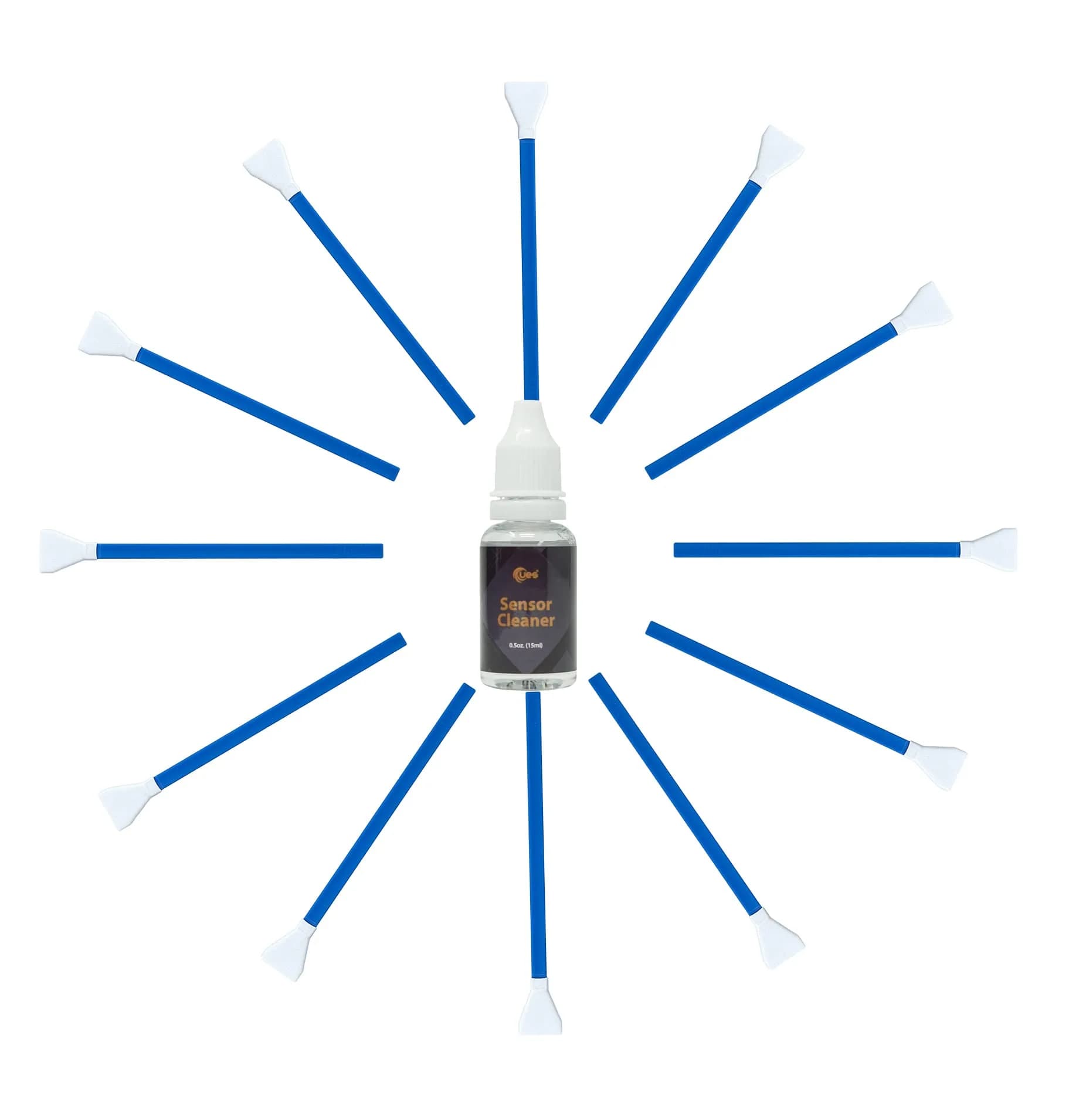 UES DDR16 APS-C Camera Sensor Cleaning Kit 16mm Swabs (15ml Solution) | Cleans CCD & CMOS Sensors Safely - main product image