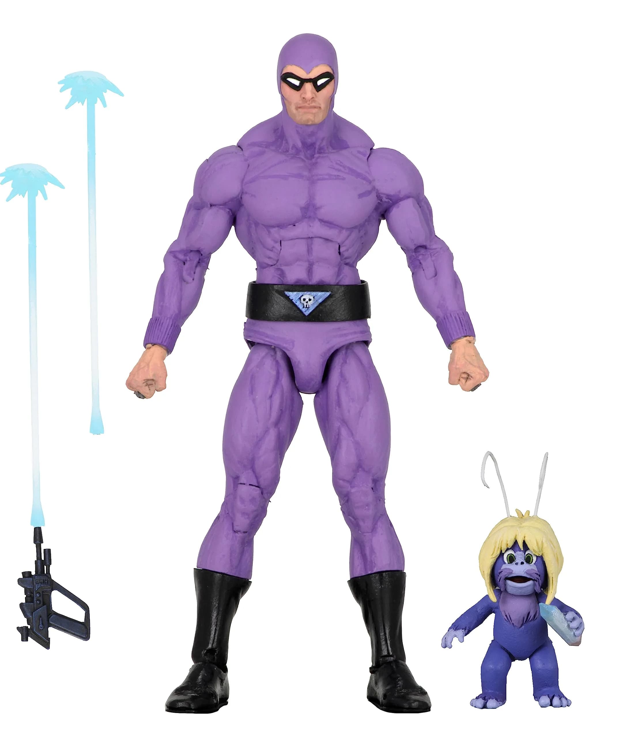 NECA Defenders of the Earth Phantom 7-Inch Scale Action Figure | Collector-Friendly Window Box Packaging