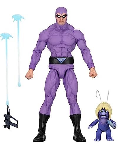 NECA Defenders of the Earth Phantom 7-Inch Scale Action Figure | Collector-Friendly Window Box Packaging thumbnail 1