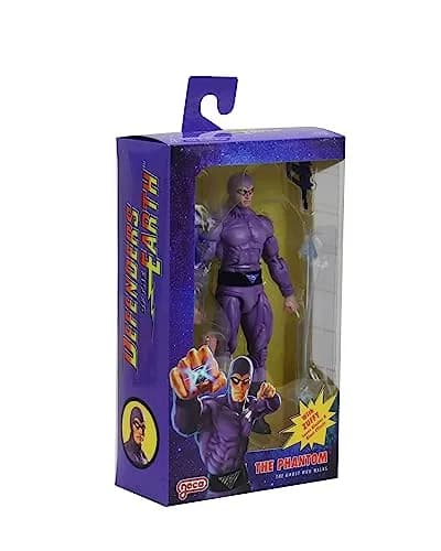 NECA Defenders of the Earth Phantom 7-Inch Scale Action Figure | Collector-Friendly Window Box Packaging thumbnail 2