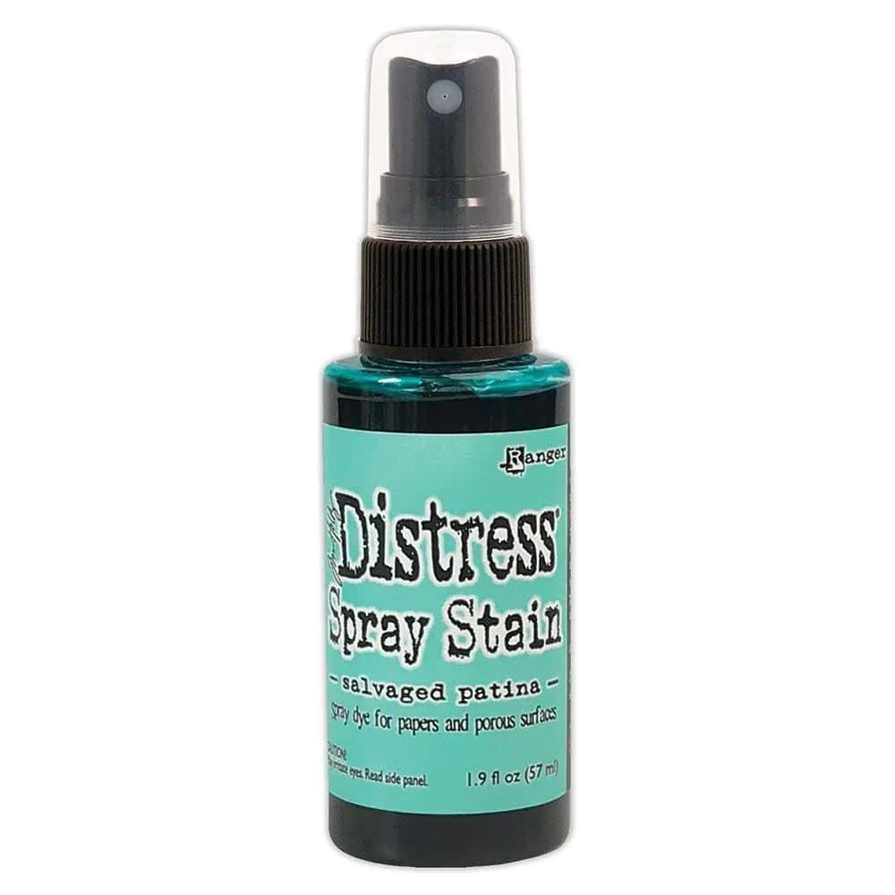 Ranger Distress Spray Stain Salvaged Patina 57 ml | Water-reactive Ink for Arts & Crafts - main product image