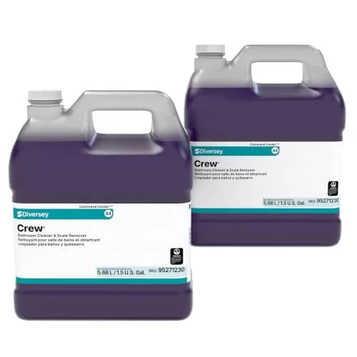 CREW Diversey 44 Bathroom Cleaner & Scale Remover, Command C, 1.5 G, 2 Pack | Streak-Free, Commercial Grade thumbnail 1