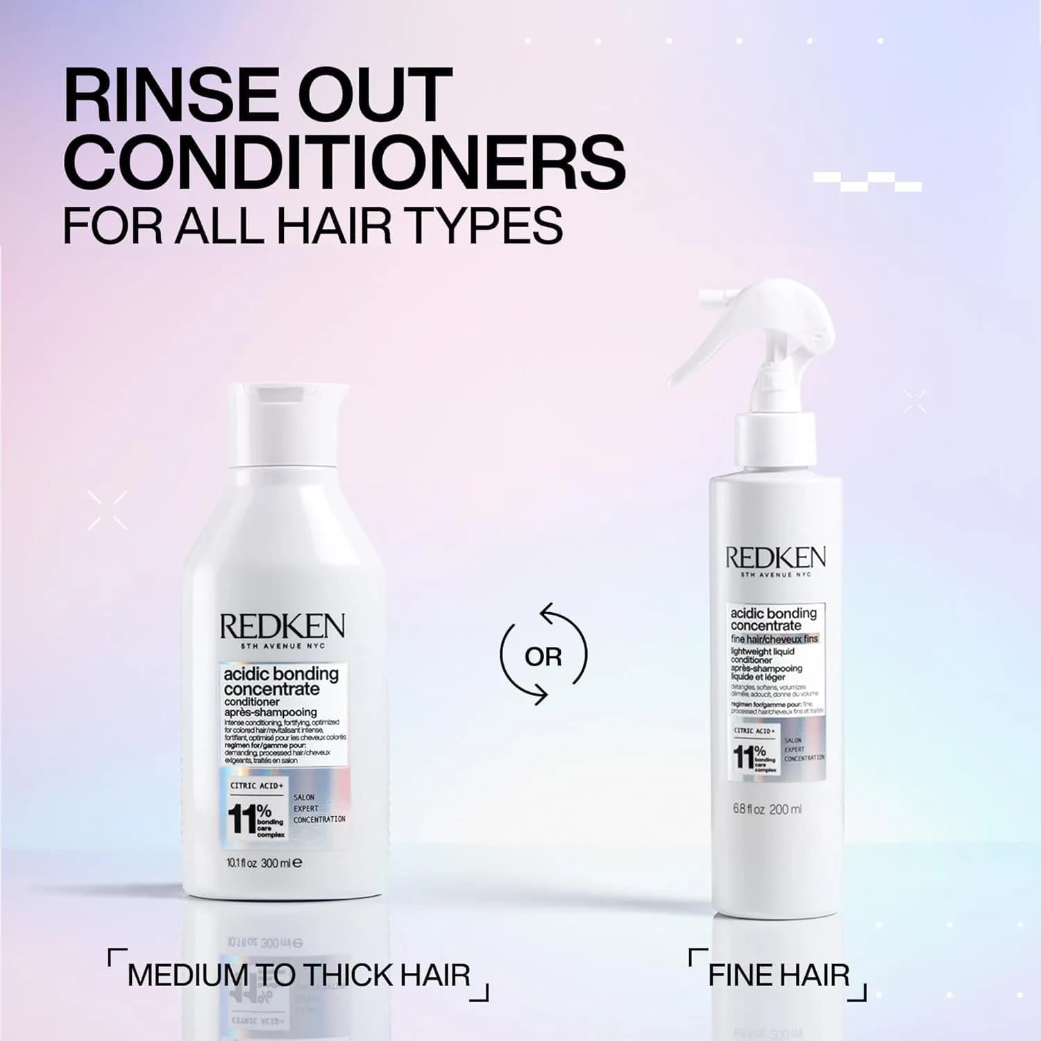 Redken Acidic Bonding Concentrate Conditioner 1000ml (33.8 Fl Oz) | Vegan, Sulfate-Free, Strength Repair - view 7