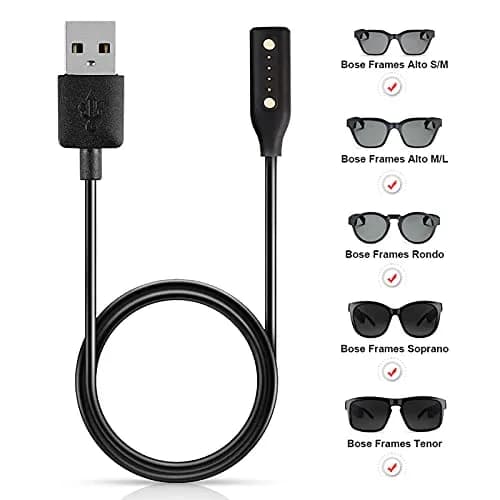 E ECSEM Magnetic USB Charging Cable for Bose Frames Audio Sunglasses 80cm (2.6ft) | Fast Charging Replacement Cord thumbnail 3