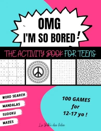 Majosta Activity Book for Teens 109 pages | 100 Sudoku, Mazes & Mandalas for 12-17 years thumbnail 1