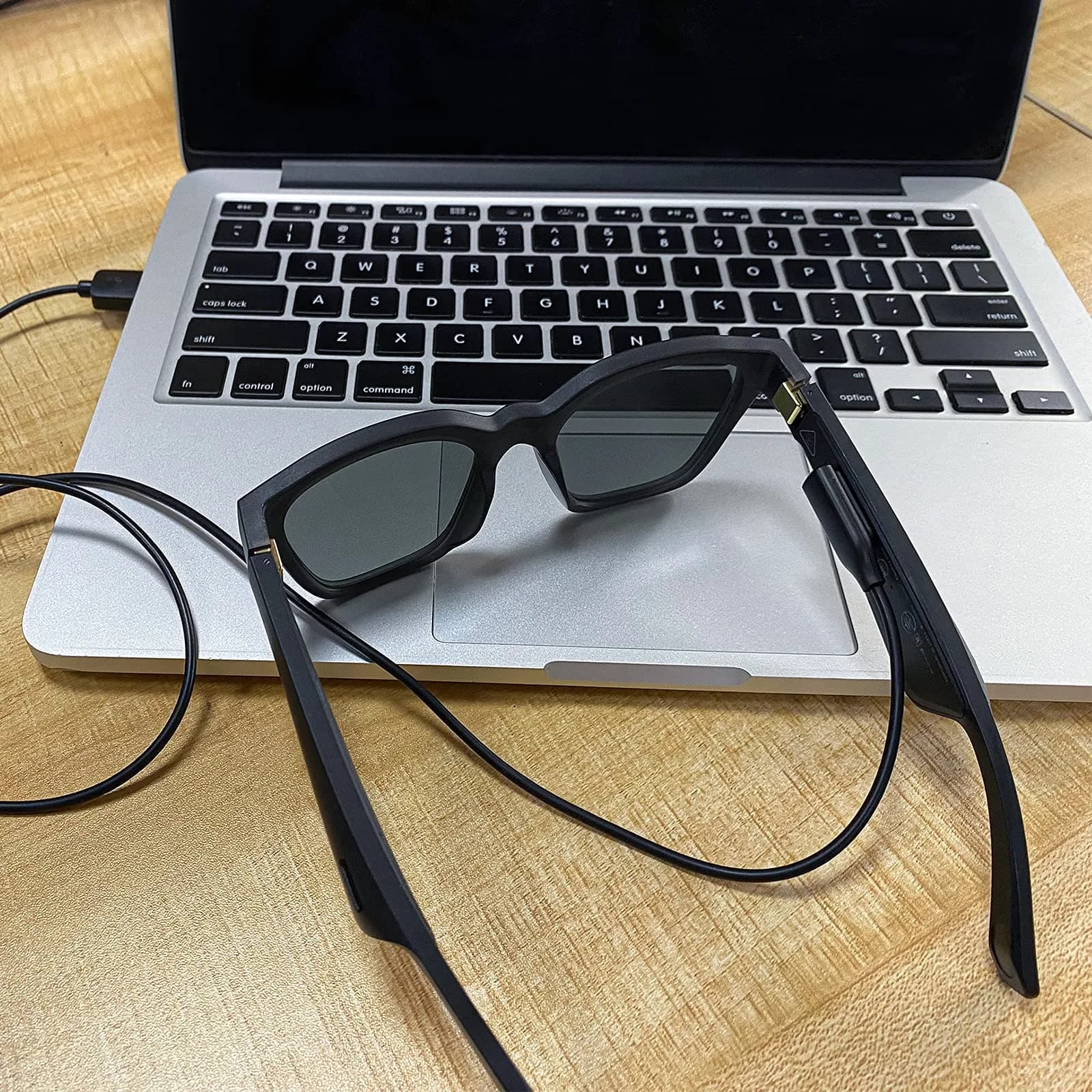 E ECSEM Magnetic USB Type A Charging Cable 80cm (2.6ft) for Bose Frames Audio Sunglasses | Fast Charging - view 6