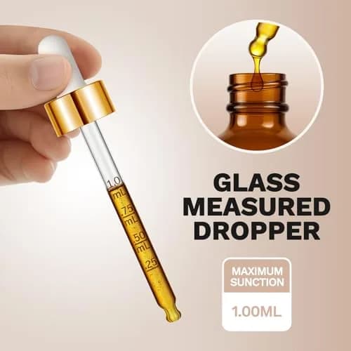 Bumobum 99 Pack 2 oz Amber Glass Dropper Bottles | Leakproof, Travel-Friendly, Essential Oil Storage thumbnail 2