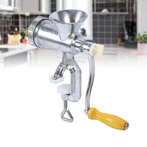 FOLOSAFENAR Manual Meat Grinder Aluminum Alloy | Easy & Stable Table Clamp (70-120 chars) thumbnail 5
