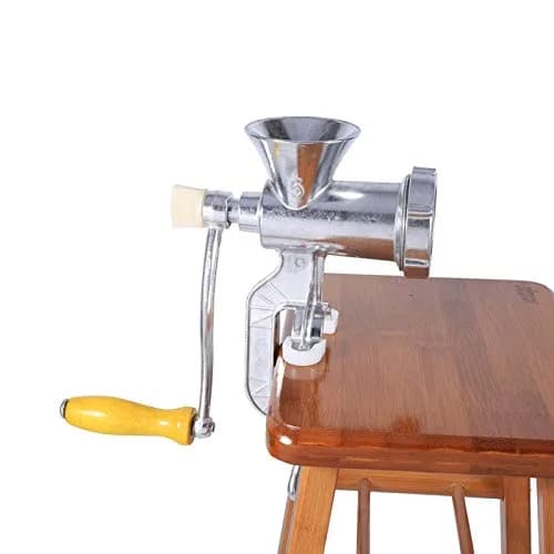 FOLOSAFENAR Manual Meat Grinder Aluminum Alloy | Easy & Stable Table Clamp (70-120 chars) thumbnail 8