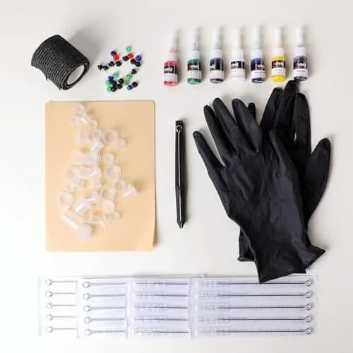 Solong Tattoo Professional Hand Poke Stick Tattoo Kit 20 Needles & Ink | 20 Count (Pack of 1) thumbnail 4