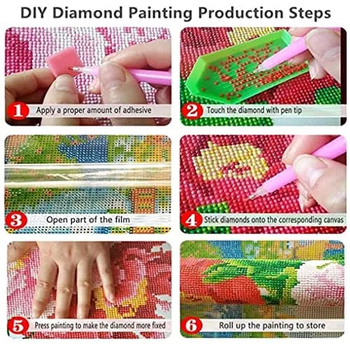 F-CANLAN Virgin Mary Bless the Child Diamond Art Kit 30x40cm (12x16 inches) | Full Drill Religious Artwork thumbnail 7