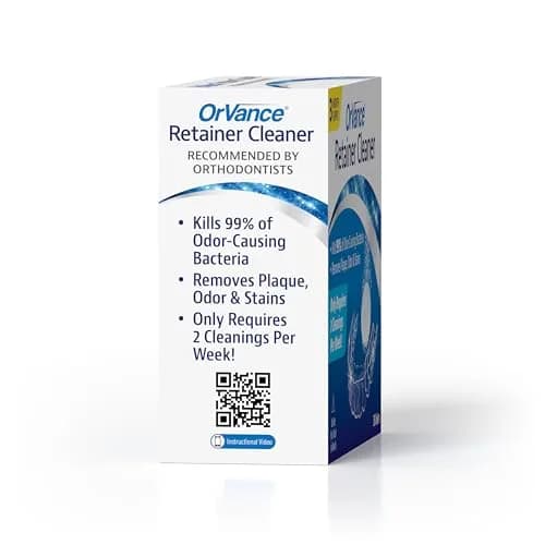 OrVance Retainer Cleaner Tablets 28 Count (3 Month Supply) | Cleans Orthodontic Appliances Twice Weekly thumbnail 4