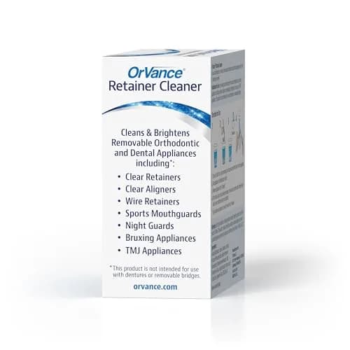 OrVance Retainer Cleaner Tablets 28 Count (3 Month Supply) | Cleans Orthodontic Appliances Twice Weekly thumbnail 5