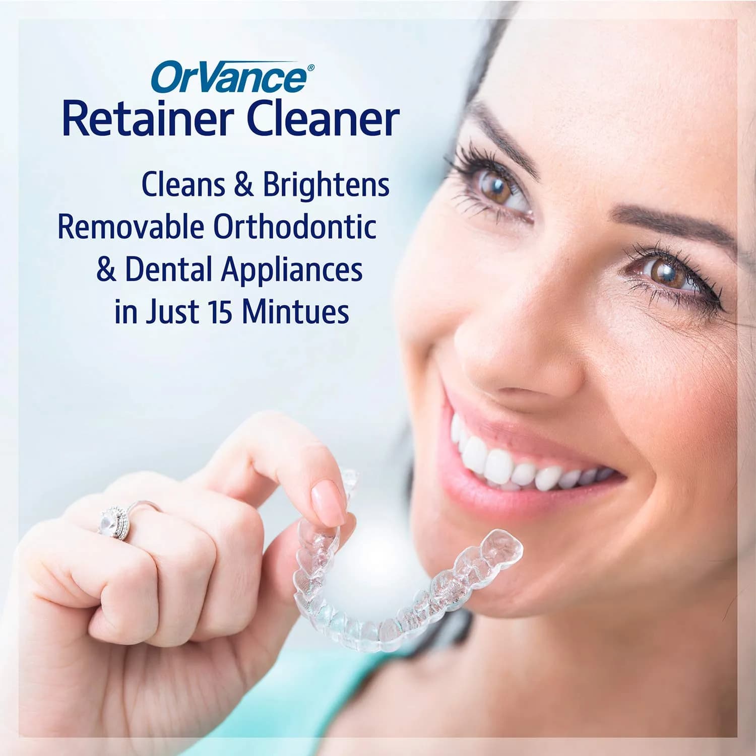OrVance Retainer Cleaner Tablets 28 Count (3 Month Supply) | Cleans Orthodontic Appliances Twice Weekly - view 7