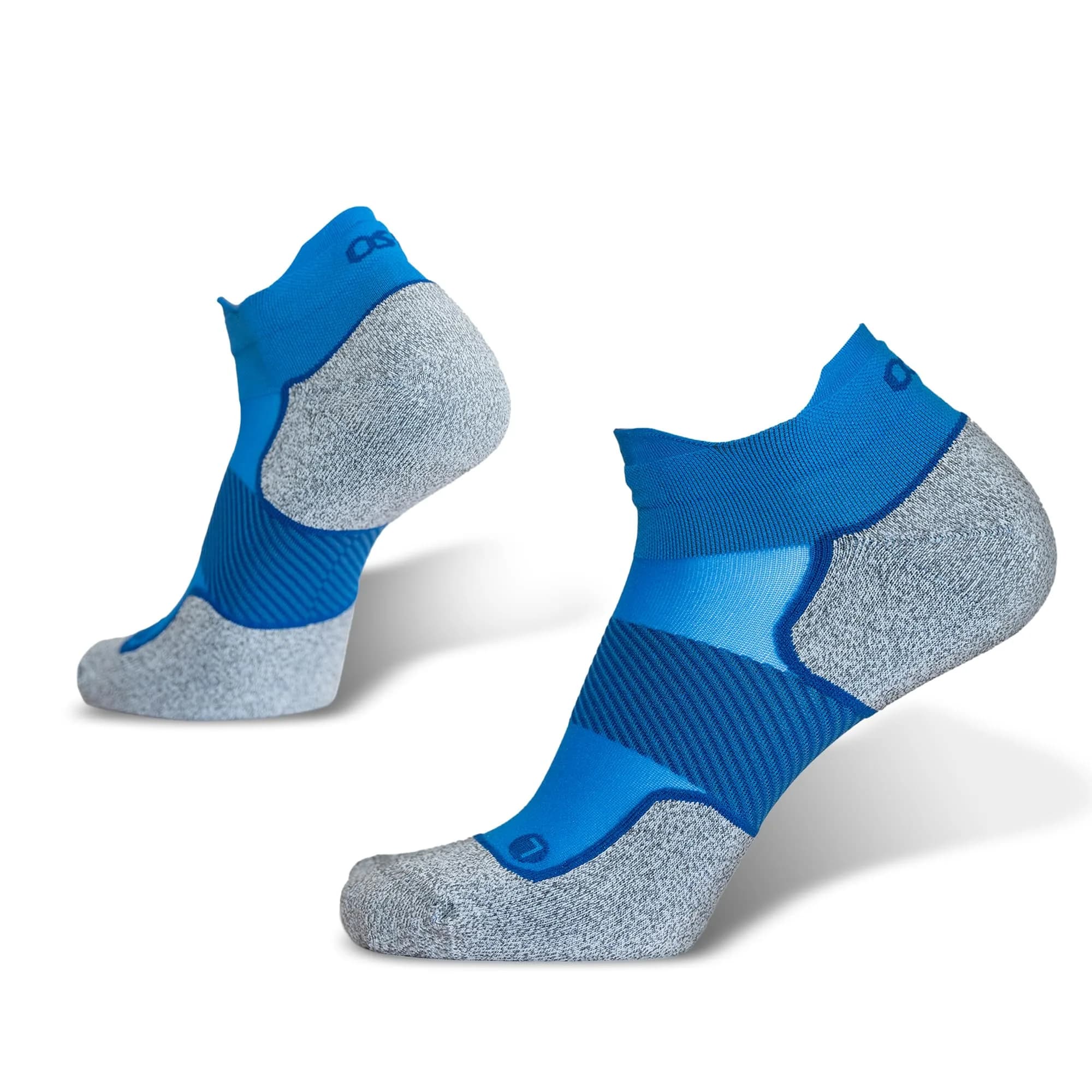 OS1st AC4 Active Comfort Socks with Blister Protection Double-tab & Seamless Toe, Large Royal Blue | 51g (1.8oz) Lightweight Breathable