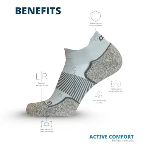 OS1st AC4 Active Comfort Socks with Blister Protection Double-tab and reinforced seamless toe | Breathable, Supportive & Blister-Free (102 chars) thumbnail 6