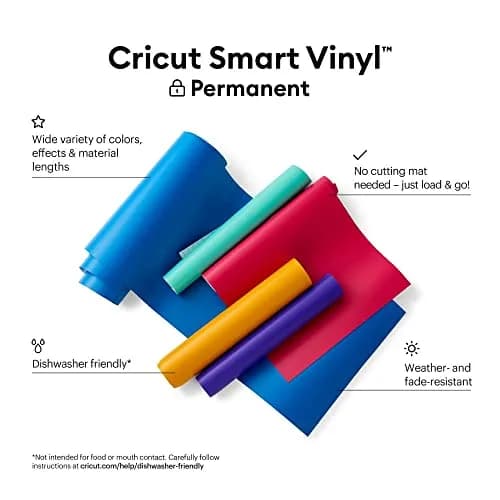 Cricut Smart Permanent Vinyl 33 cm x 3.7 m (13 in x 12 ft) Grass | Matless Cutting for Cricut Maker 3 & Explore 3 thumbnail 2
