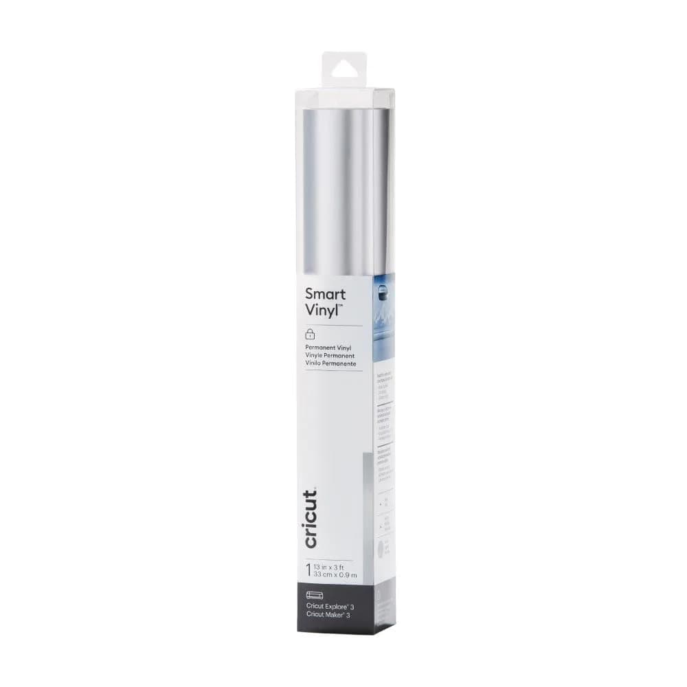 Cricut Smart Permanent Vinyl, Silver - Single 3ft Roll (33cm x 0.9m) | Matless Cutting for Maker 3 & Explore 3 - main product image