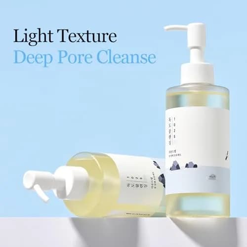 ROUND LAB 1025 Dokdo Cleansing Oil 200ml (6.76 Fl Oz) | Fragrance-Free Makeup Remover for Sensitive Skin thumbnail 2