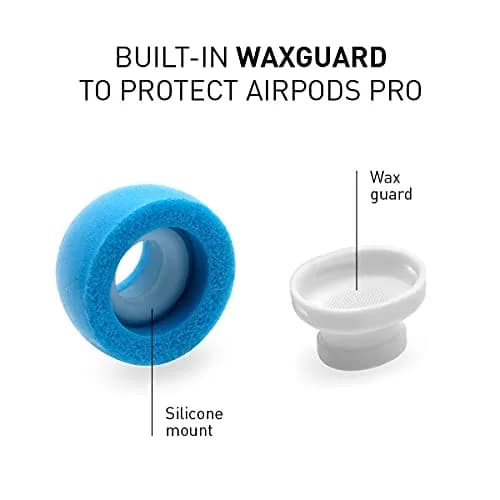ADVANCED SOUND GROUP Eartune Fidelity UF-A Memory Foam Tips for AirPods Pro (1st & 2nd Gen) | Built-in Wax Guard, Secure Fit, Rich Bass, Assorted S/M/L thumbnail 5