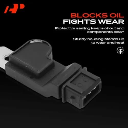 A-Premium Engine Camshaft Position Sensor | OEM-Standard Replacement, 3 Pins, Black thumbnail 3