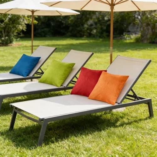 yeabwps Decorative Outdoor Waterproof Throw Pillow Covers 45x45 cm (18x18 Inches) Pack of 4 | Vibrant Colors for Patio & Garden thumbnail 7