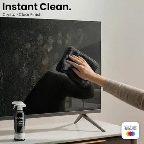 EVEO Screen Cleaner Spray Kit 6.7oz (200ml) 2 Pack | Streak-Free Shine for All Screens thumbnail 2