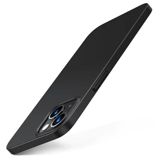 TORRAS Slim Fit for iPhone 13 Mini Case Thin 6.3" Velvety Matte Black | Ultra-Thin & Protective thumbnail 1