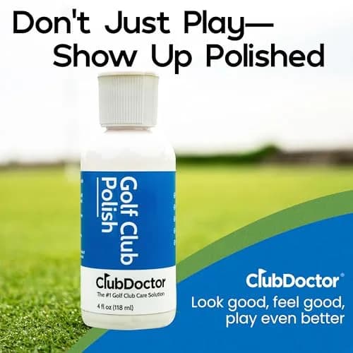 Club Doctor Golf Club Polish 4 Fl Oz | Restores & Shines on Drivers, Irons, Woods thumbnail 7