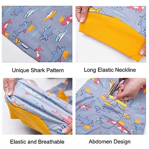 Yeapeeto Dog Recovery Suit After Surgery Medium Large | Cone Alternative & Wound Protector (7XL) thumbnail 5