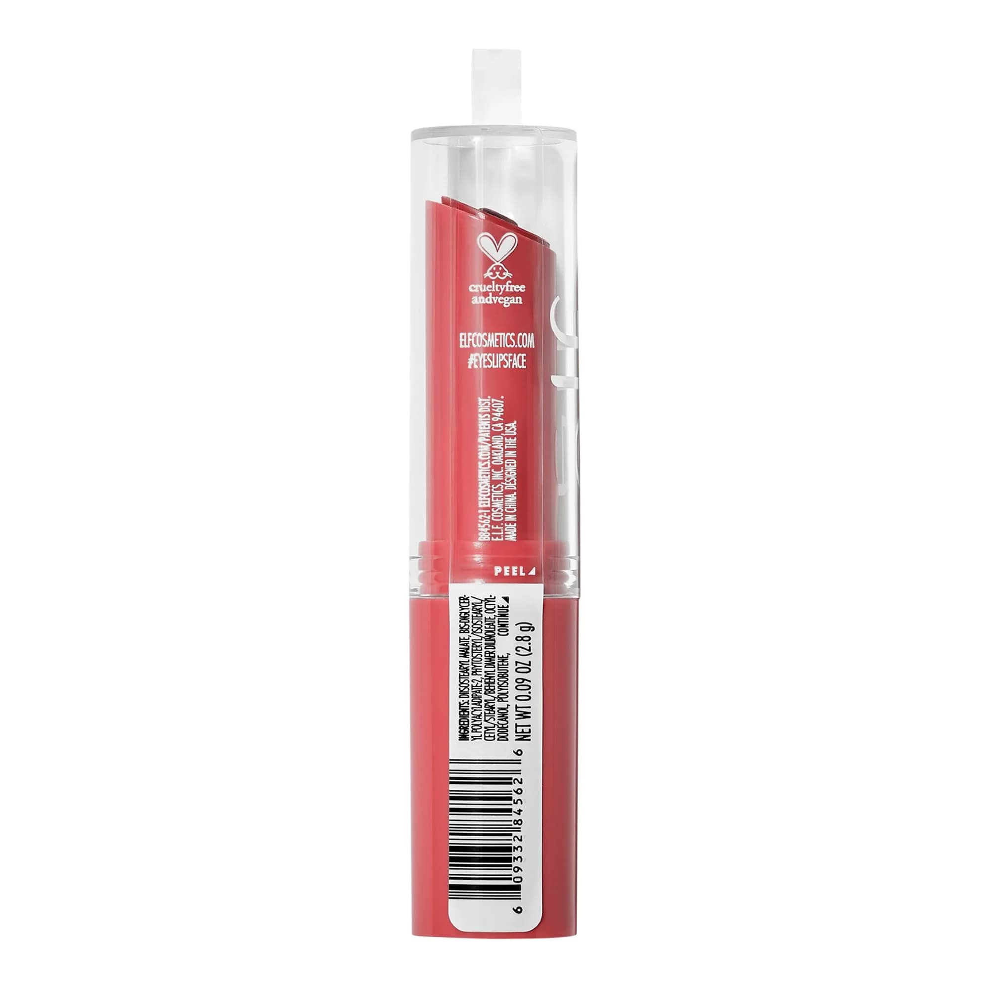 e.l.f. Hydrating Core Lip Shine Joyful Pink Rose 2.55ml (0.09 Oz) | Tinted Lip Balm for Smooth, Glossy Finish - view 6