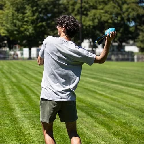 Nerf Vortex Aero Howler Neon Foam Ball 9.2 cm (3.62") | Whistling Flight Sound for Long-Distance Throws thumbnail 9