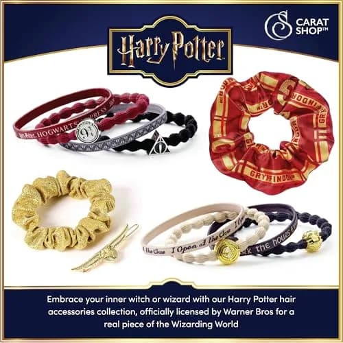 The Carat Shop Harry Potter Platform Hair Clip Set | Official Branded Accessories for Girls & Adults thumbnail 7