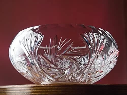 Barski Crystal Bowl - Hand Cut Glass - 4.6" Diameter | Elegant Crystal Decor thumbnail 2