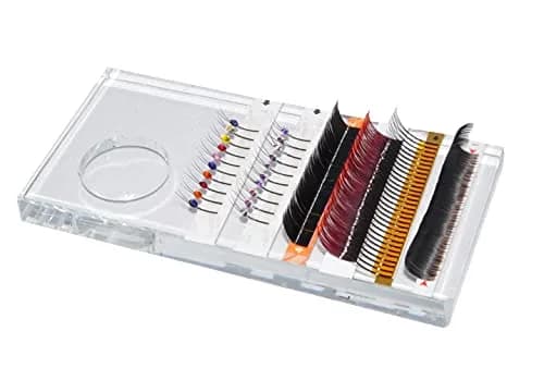 Alluring Eyelash Extension Glass Lash Holder Palette, Lash Tile, Strip Lash Organizer, Eyelash Extension Tools Supplies (1 Lash Palette) | Heavy Glass Lash Organizer thumbnail 1