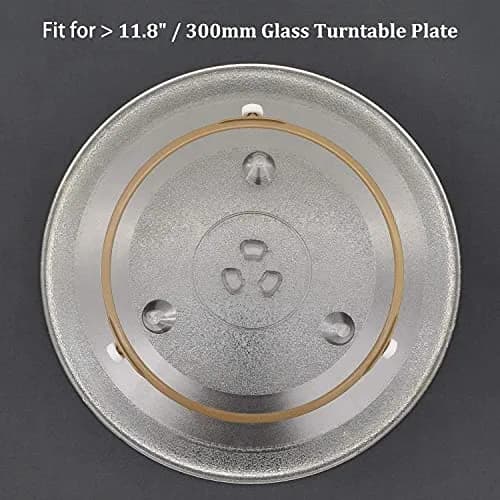ZZHXSM Turntable Ring Microwave Glass Turntable Plate Support Wheel Ring, 22cm | Durable, High-Temperature Plastic Support thumbnail 5
