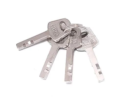 WANLIAN Long Beam Keyed Padlock 40mm (1.57 inch) Width | Hardened Steel Shackle for Gym Lockers & Gates thumbnail 7