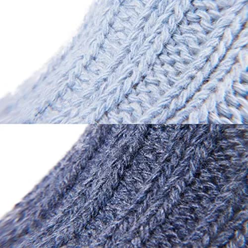 BRUBAKER Warm Alpaca Socks for Men or Women | 4 Pairs | Thick, Breathable & Eco Dyed thumbnail 3
