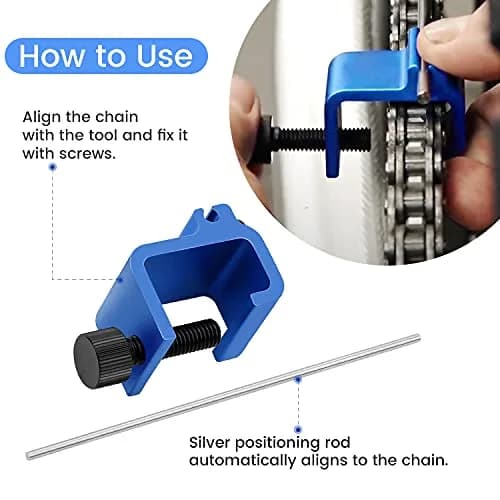 PEATOVIE Motorcycle and ATV Chain Alignment Tool | Quick Accurate Alignment Tool thumbnail 4