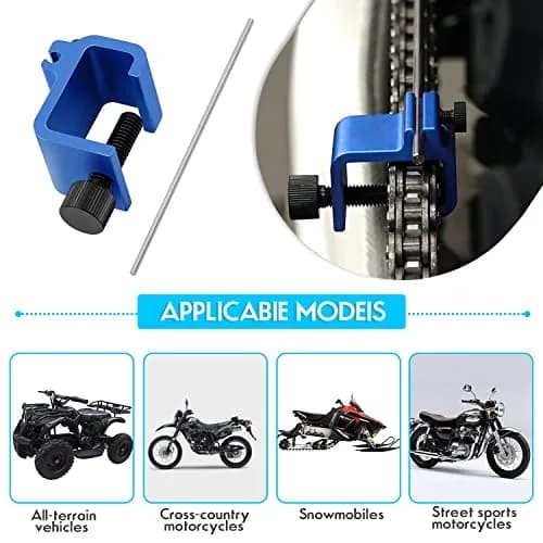 PEATOVIE Motorcycle and ATV Chain Alignment Tool | Quick Accurate Alignment Tool thumbnail 5