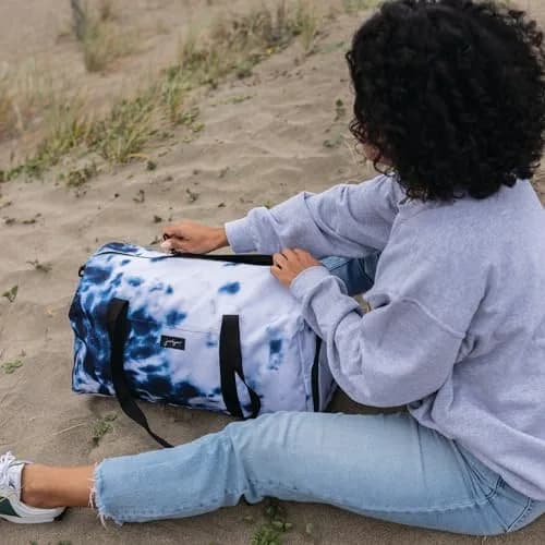 Jadyn 22" Women's Large Duffel/Weekender Bag with Shoe Pocket | Stylish Travel & Gym Bag, 52L, Water-Resistant thumbnail 5